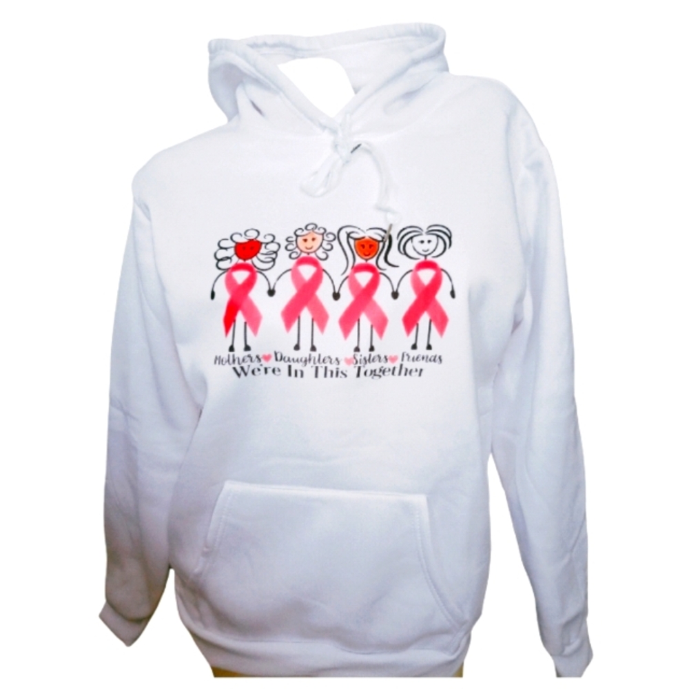 "We're In This Together" Breast Cancer Awareness Hood